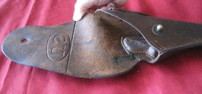 WW1 US ARMY 1911 G&K Holster, RH Long Pistol Belt, Plant Bros Mag Pouch - Image 8 of 15