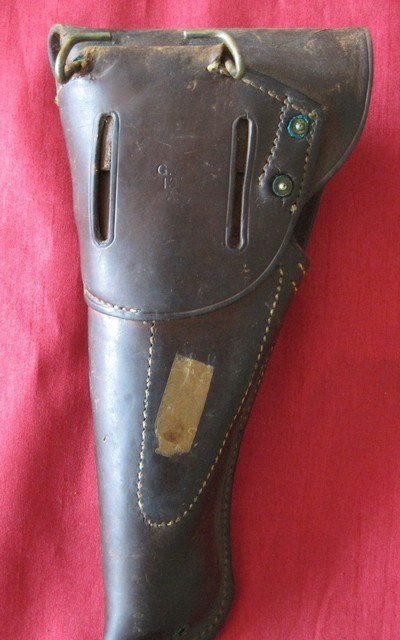 WW1 US ARMY 1911 G&K Holster, RH Long Pistol Belt, Plant Bros Mag Pouch - Image 3 of 15