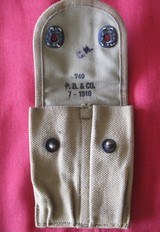 WW1 US ARMY 1911 G&K Holster, RH Long Pistol Belt, Plant Bros Mag Pouch - Image 15 of 15