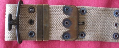 WW1 US ARMY 1911 G&K Holster, RH Long Pistol Belt, Plant Bros Mag Pouch - Image 13 of 15