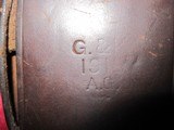 WW1 US ARMY 1911 G&K Holster, RH Long Pistol Belt, Plant Bros Mag Pouch - Image 4 of 15
