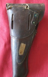 WW1 US ARMY 1911 G&K Holster, RH Long Pistol Belt, Plant Bros Mag Pouch - Image 3 of 15