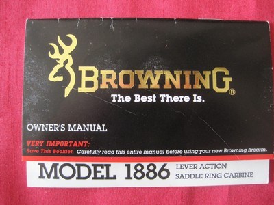 Browning 1886 Owner's Manual - Image 3 of 3