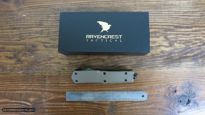 Raven Crest Tactical, Titan Bravo custom OTF knife