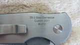 Pro Tech, TR3 Steel/Damascus custom - 6 of 13