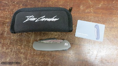 Dan Carraher knives Damasteel 904 Integral