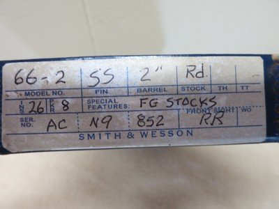 SMITH & WESSON MODEL 66-2 - Image 13 of 15