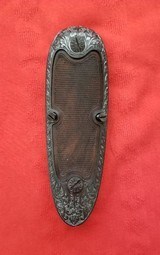 Engraved skelenton buttplate - 1 of 3