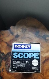 Weaver KT15 target/varmint scope - 3 of 3