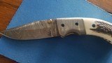 Custom Damascus folder - 3 of 7