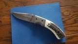 Custom Damascus folder - 1 of 7