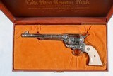 Colt Factory Engraved non-Fluted 3rd Gen. SAA Cased - 13 of 13