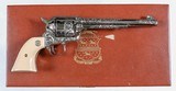 Colt Factory Engraved non-Fluted 3rd Gen. SAA Cased - 1 of 13