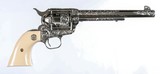 Colt Factory Engraved non-Fluted 3rd Gen. SAA Cased - 2 of 13
