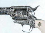 Colt Factory Engraved non-Fluted 3rd Gen. SAA Cased - 4 of 13