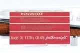 Winchester 70 Ultra Grade Featherweight Bolt Rifle .270 win (With factory box) - 5 of 19