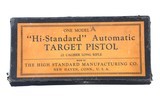 High Standard Model A Boxed .22 lr - 4 of 11