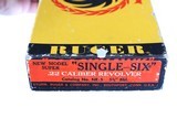 Ruger NM Single Six .22 lr. .22 mag LNIB Blue - 1 of 10