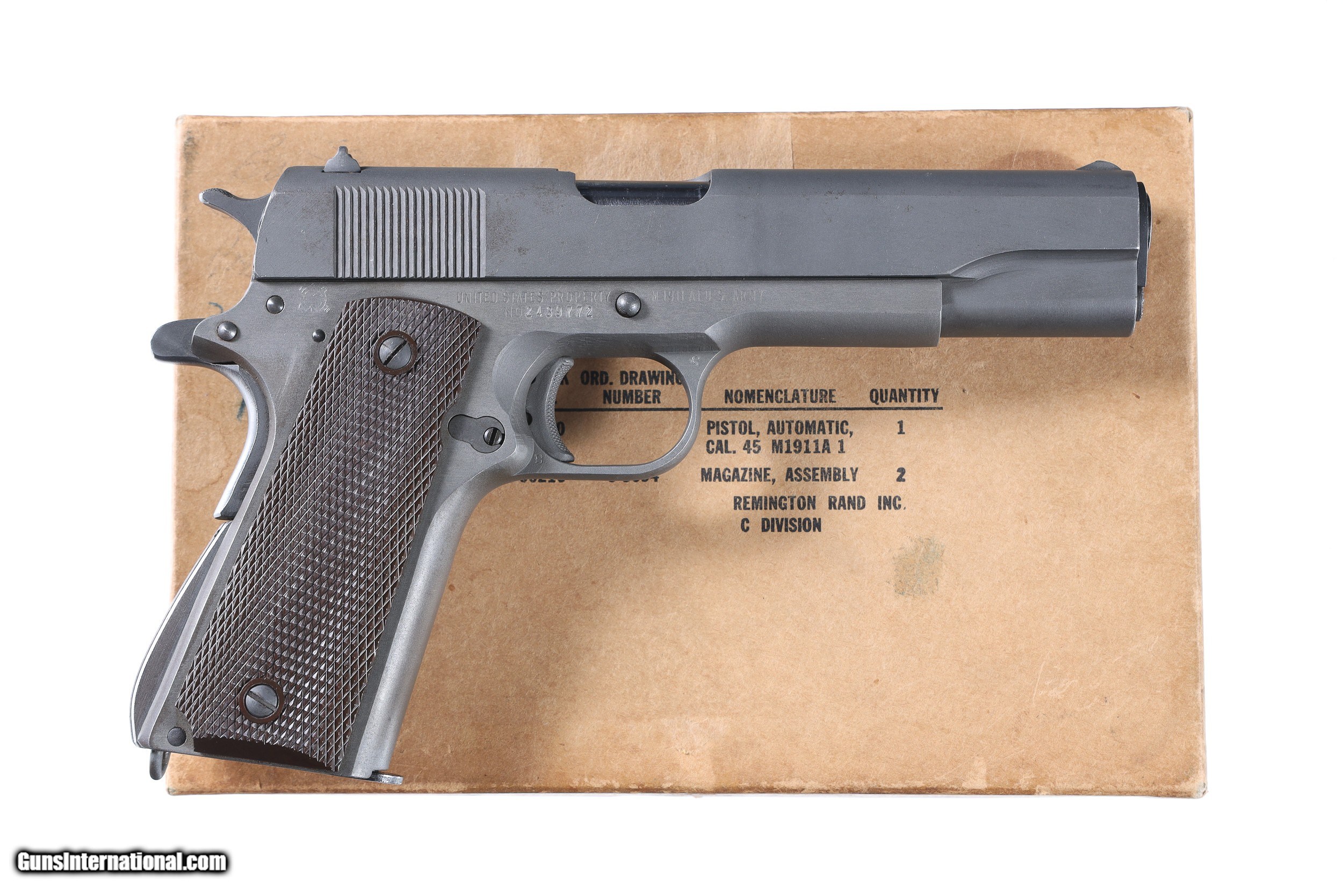 Remington Rand 1911a1 45 Acp Wwii 0028