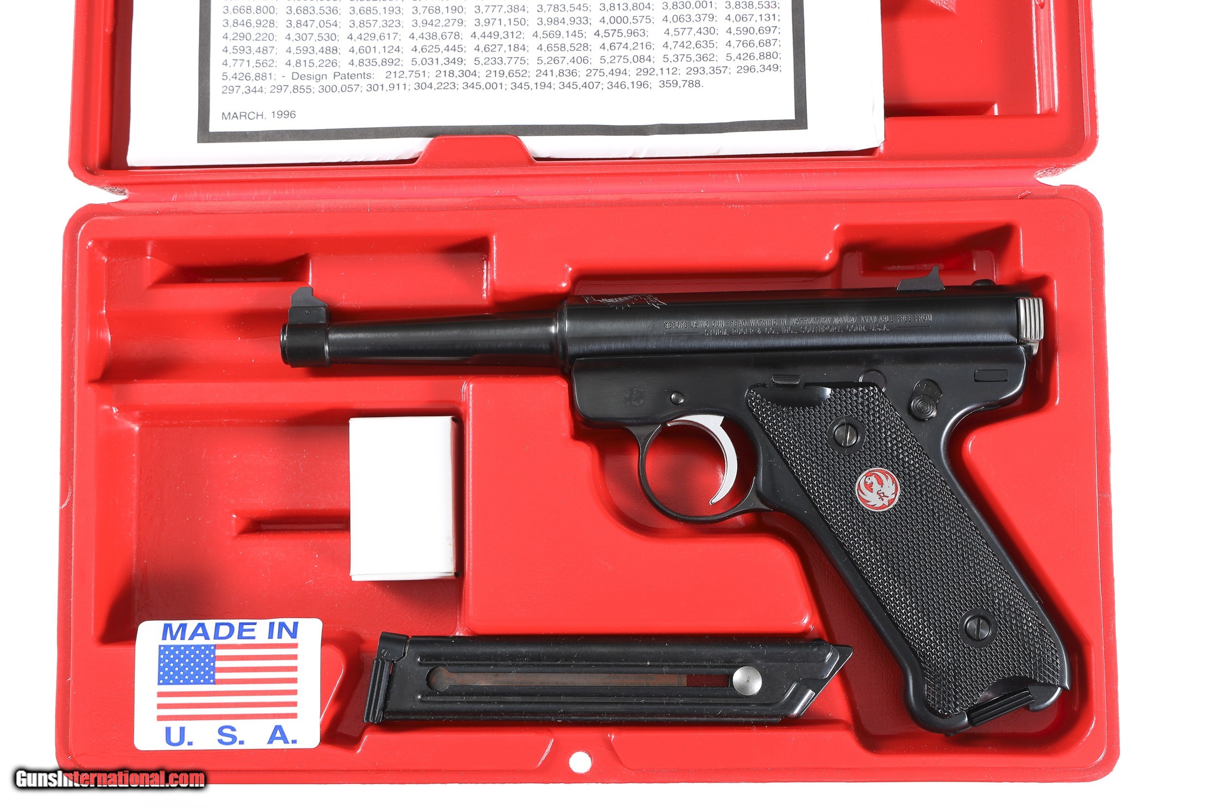 Ruger mark ii serial numbers 50th year lasopamm