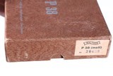Walther P38 9/66 Dated 9mm Boxed - 8 of 9