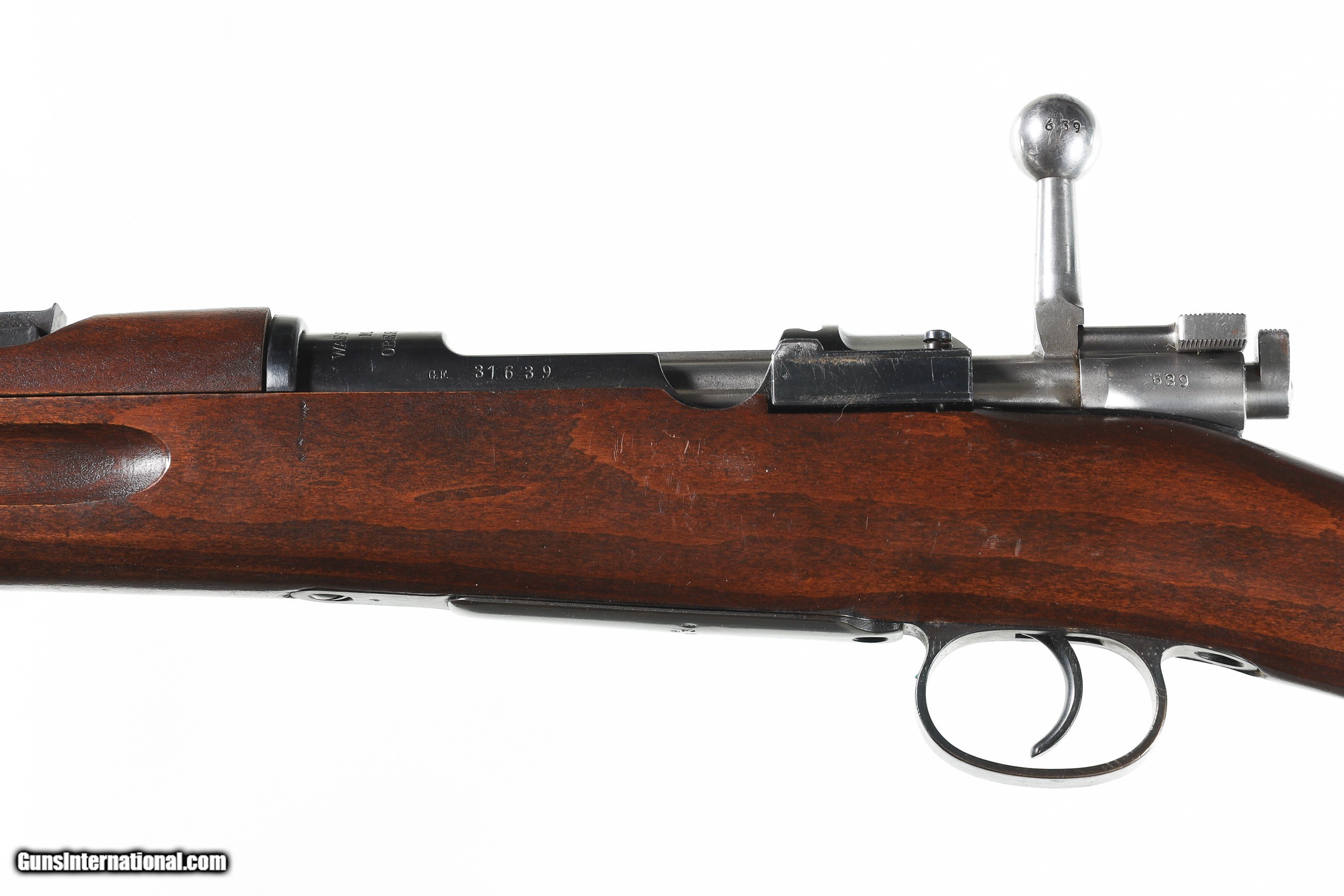 Swedish Mauser 1896 Bolt Rifle 6.5x55