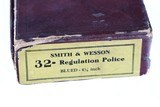 Smith & Wesson Regulation Police .32 sw Factory Box - 1 of 14