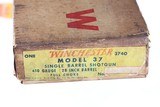Winchester 37 Sgl Shotgun .410 Factory Box - 3 of 17