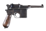 Mauser 1896 Broomhandle Pistol 7.63 mauser - 1 of 12