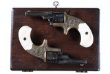 Colt Open Top Revolvers Cased Pair .22 rf - 1 of 3