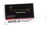 Browning 42 Slide Shotgun .410 - 13 of 18