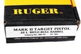 Ruger Mark II Target Pistol .22 lr - 12 of 13