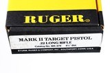 Ruger Mark II Target Pistol .22 lr - 12 of 13