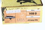 Anschutz 1415-1416 Bolt Rifle .22 lr - 4 of 17