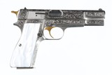 Engraved Browning Hi Power Pistol 9mm - 2 of 12