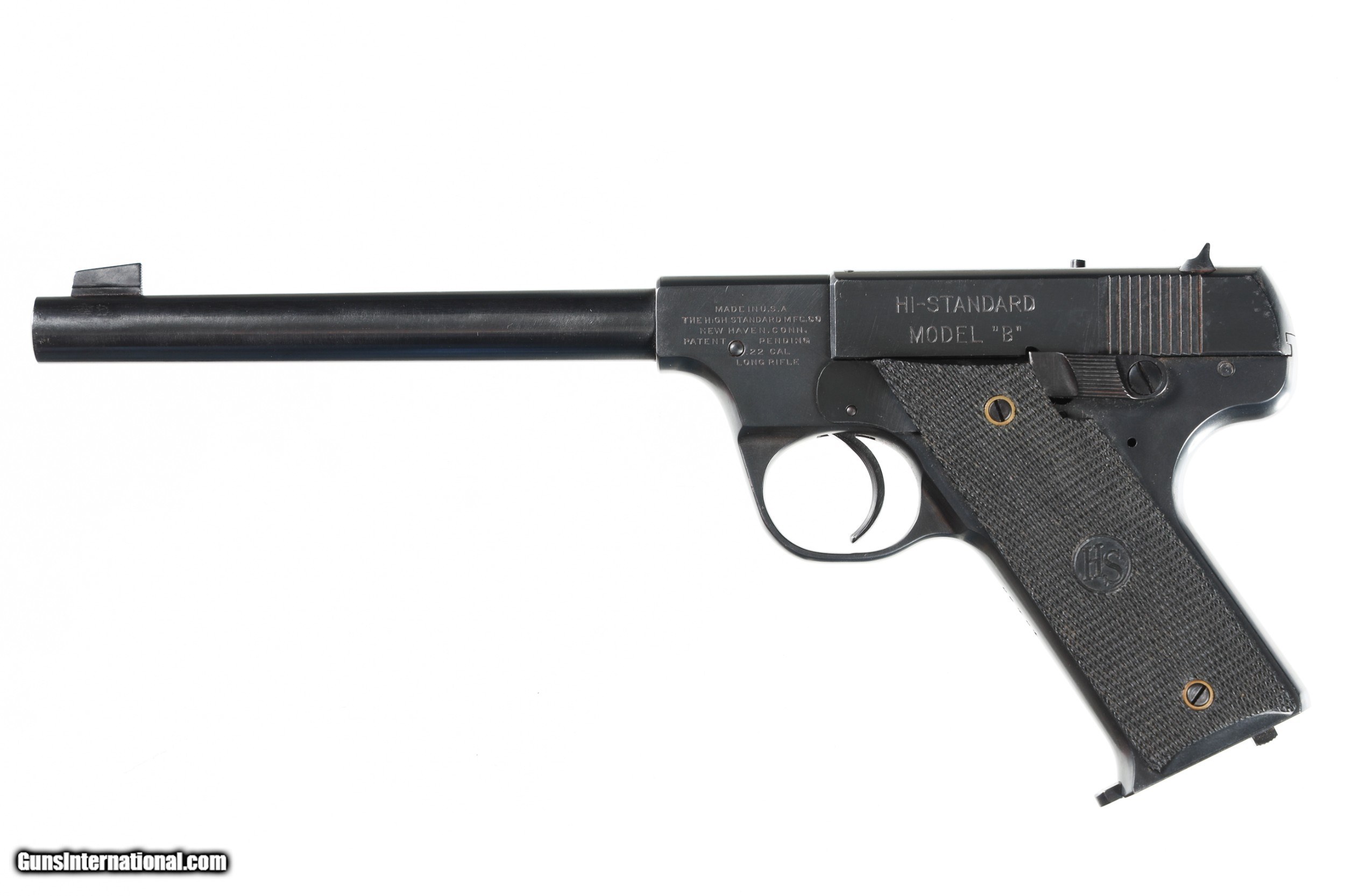 High Standard B Pistol .22 LR