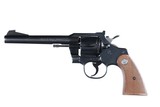 Sold Colt Officer's Model Match Revolver .22 lr - 2 of 12