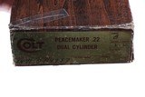 SOLD Colt Peacemaker Revolver .22 lr/.22 mag - 6 of 14
