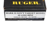 Ruger MK II Target Pistol .22 lr - 3 of 11