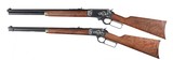 Sold Cased Pair Marlin 336.39 Centennial Lever Rifles .30-30/.22 sllr - 8 of 24