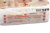 SOLD - Winchester 94 Chief Crazy Horse Lever Rifle .38-55 Win - 3 of 10