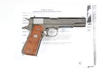 Sold Collector's Serialized Set of Six Colt 1911 WWI-II Commemorative Pistols .45 ACP - 3 of 25