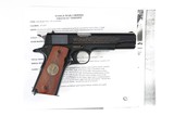 Sold Collector's Serialized Set of Six Colt 1911 WWI-II Commemorative Pistols .45 ACP - 19 of 25