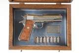 Sold Collector's Serialized Set of Six Colt 1911 WWI-II Commemorative Pistols .45 ACP - 2 of 25