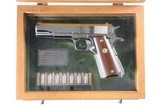 Sold Collector's Serialized Set of Six Colt 1911 WWI-II Commemorative Pistols .45 ACP - 6 of 25