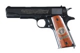 Sold Collector's Serialized Set of Six Colt 1911 WWI-II Commemorative Pistols .45 ACP - 13 of 25
