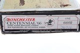 Sold Winchester 94 Centennial 66 Lever Rifle .30-30 Win - 10 of 16
