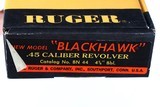 Sold Ruger NM Blackhawk Revolver .45 Colt - 11 of 12