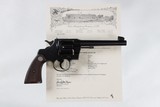 Sold Colt Officers Model Revolver .38 spl - 1 of 11