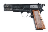 Sold Engraved Browning Hi-Power Pistol 9mm - 5 of 9